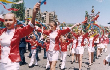 Празднование в Кисловодске 200-летия 
  КМВ  в мае 2003 года